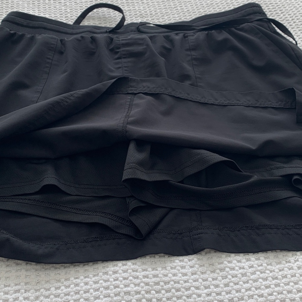 Rafaella Black Skort with Elastic Waist Size XL - Picture 7 of 13